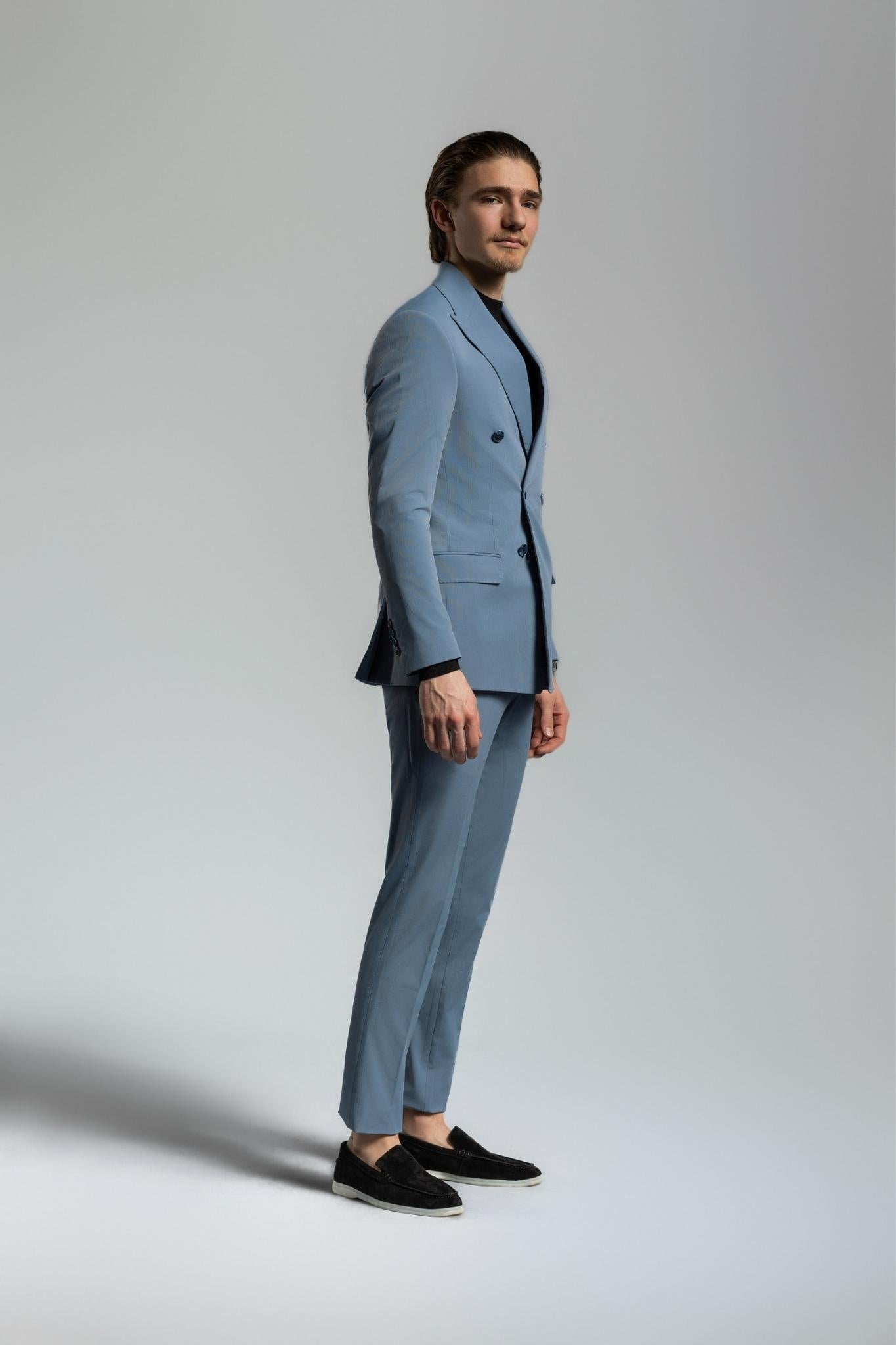 Anzug hellblau Nils – | Bellino Moda