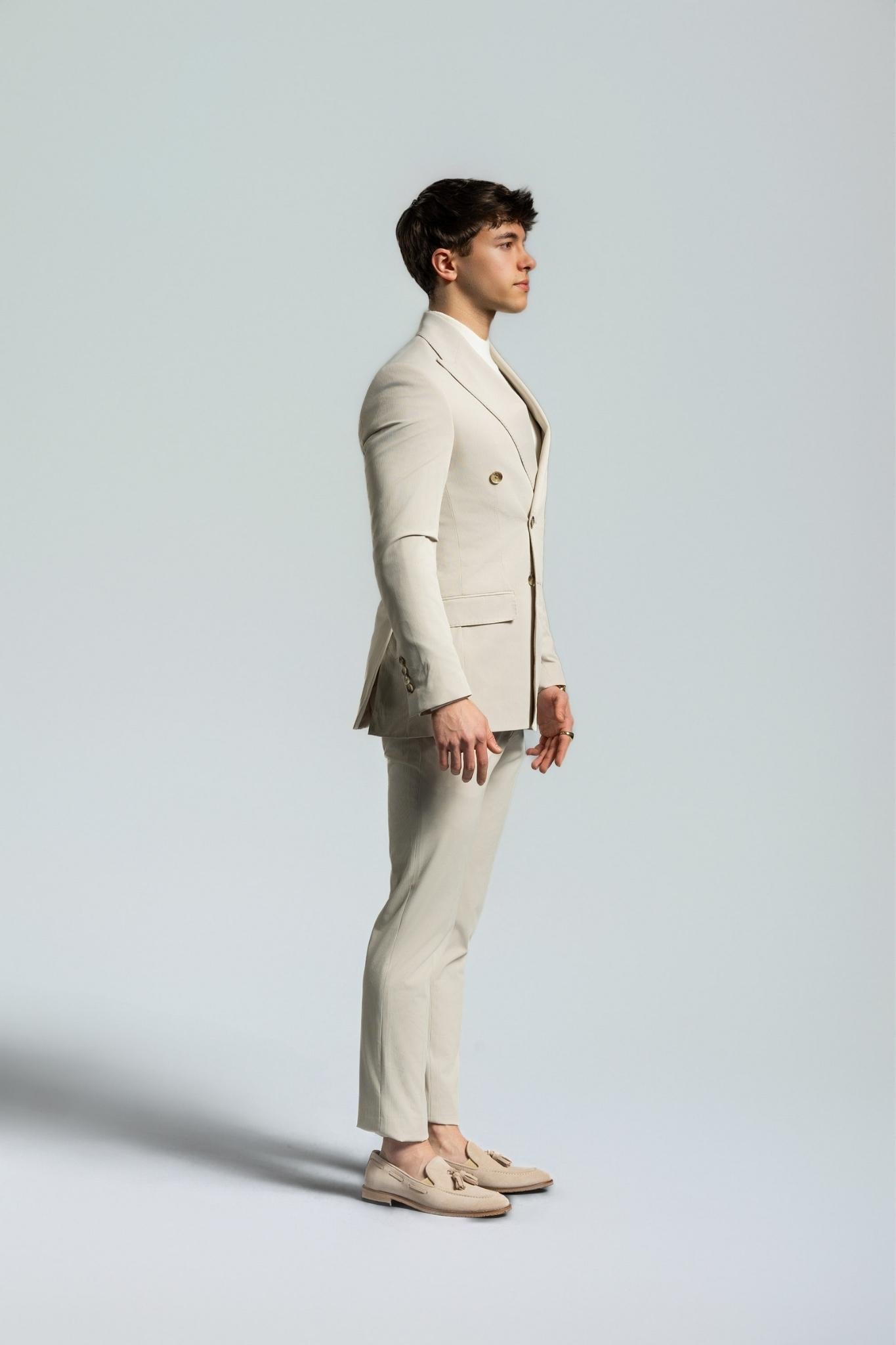 anzug mike beige – | Bellino Moda