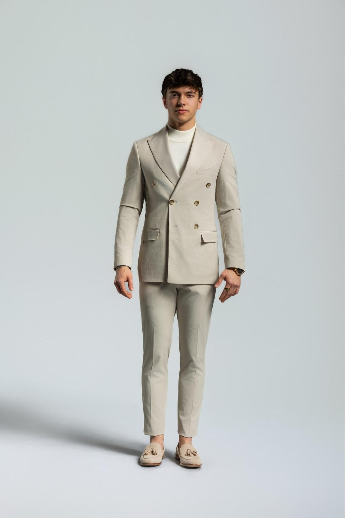 anzug mike beige – | Bellino Moda