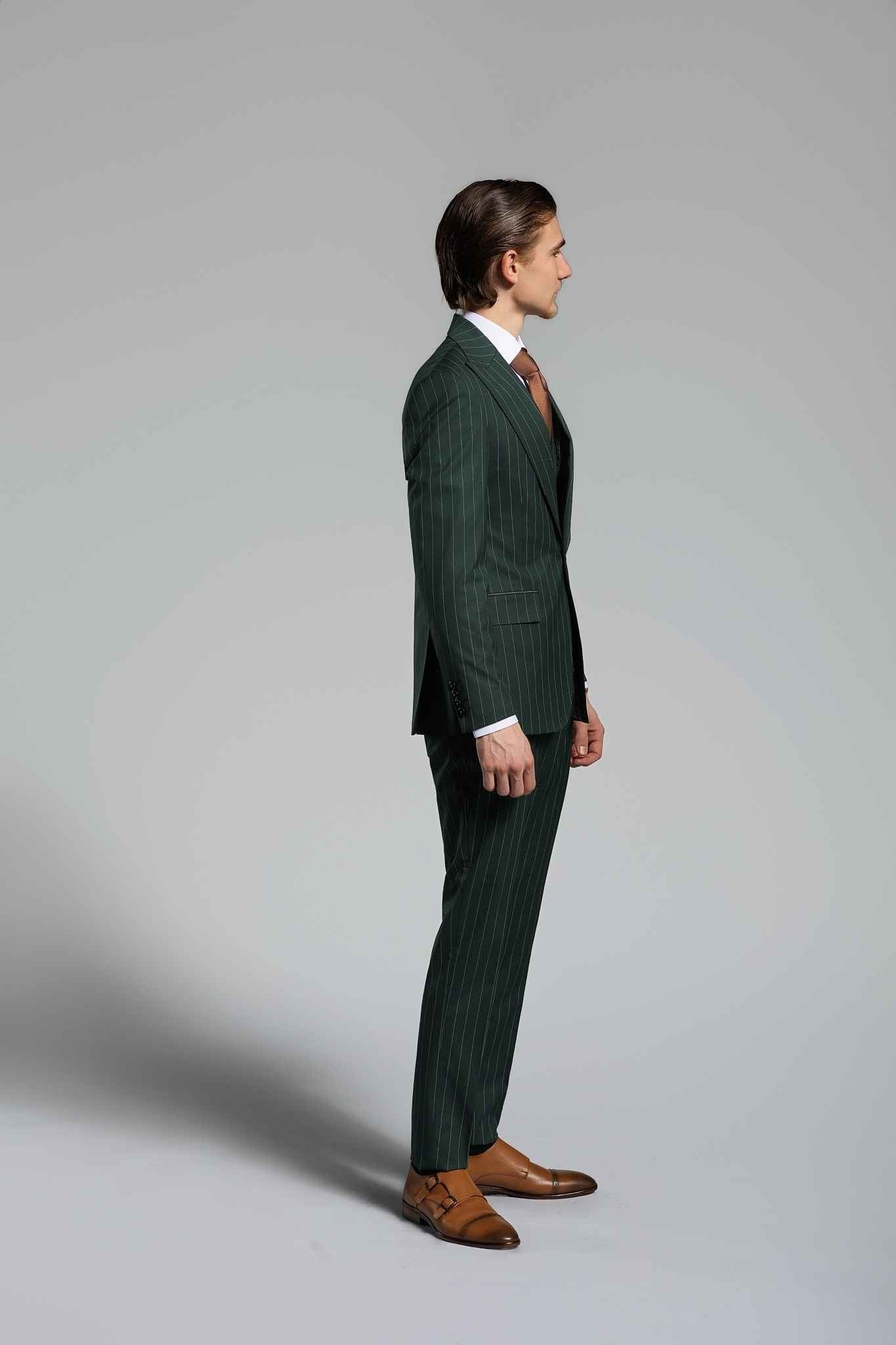 Blättergrün Suit – | Bellino Moda