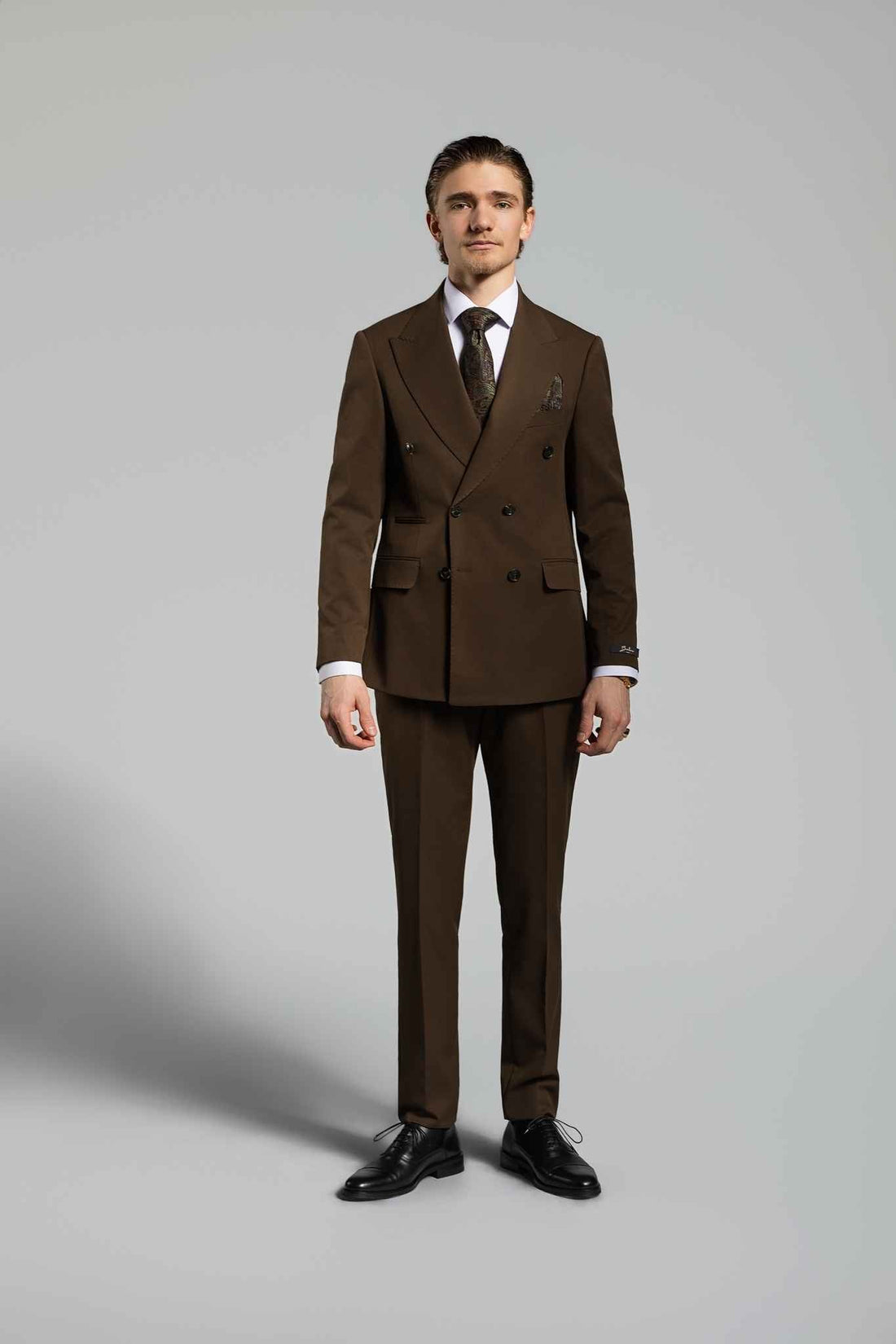 Brauen Bussines Suit – | Bellino Moda