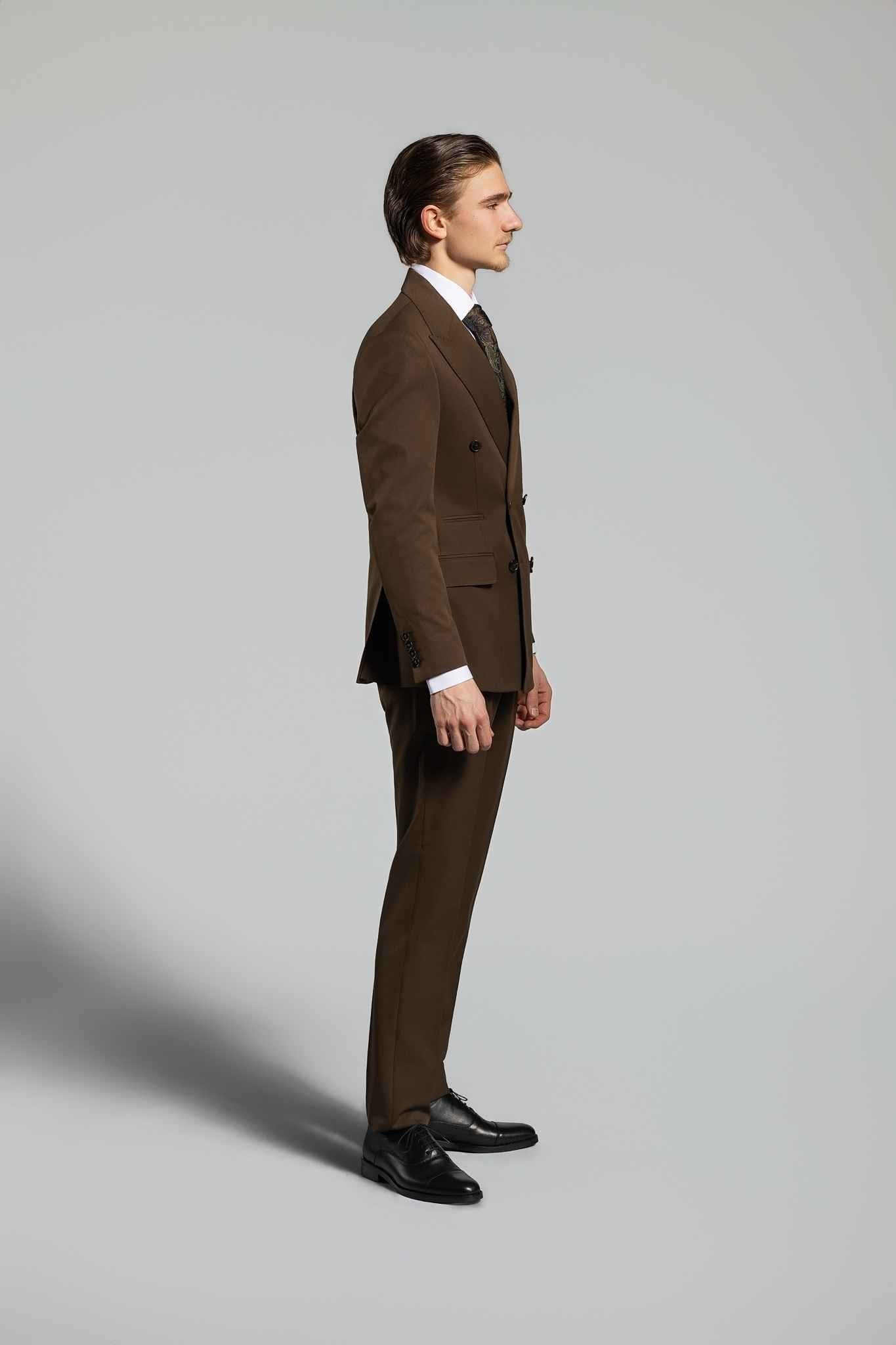 Brauen Bussines Suit – | Bellino Moda