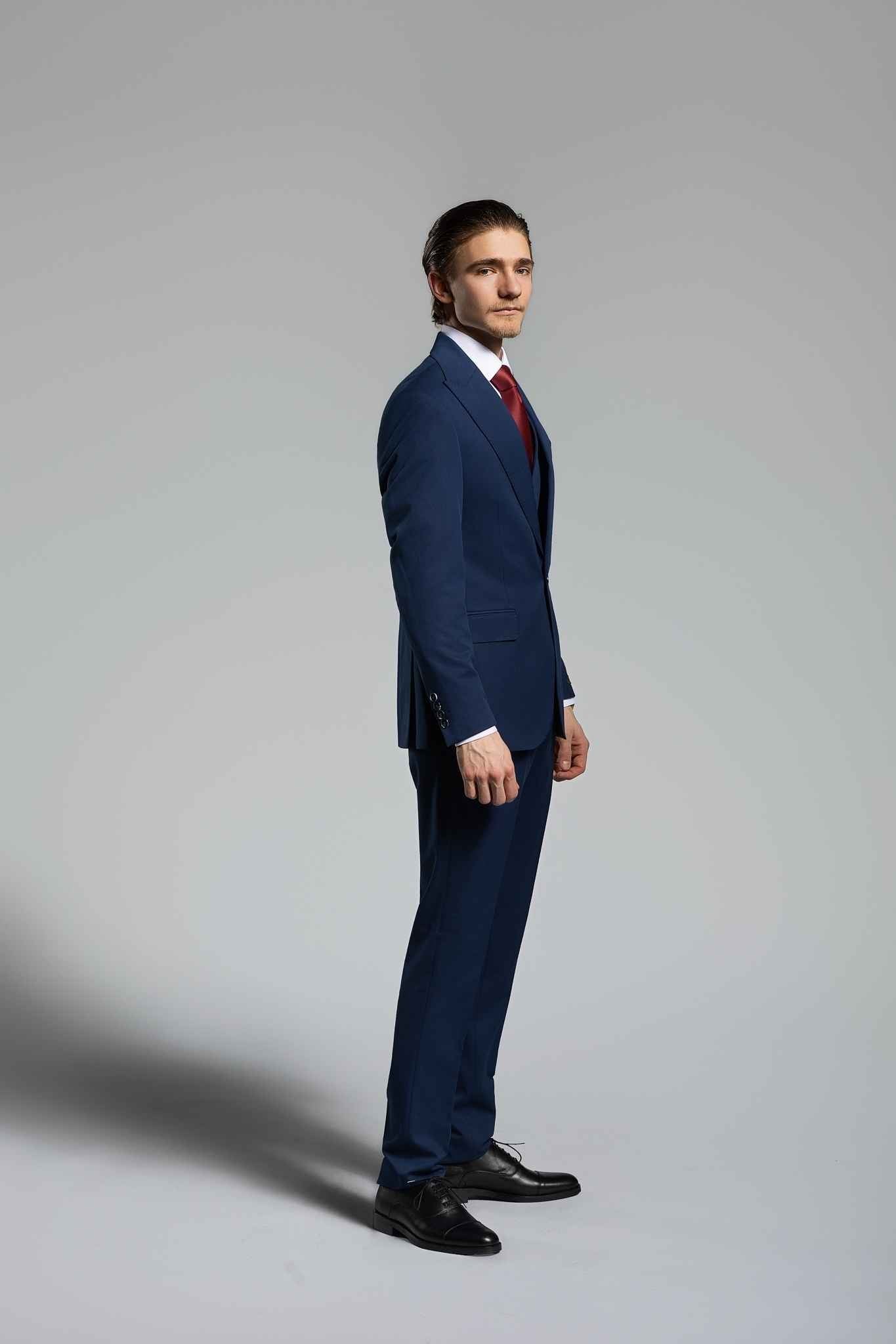 Business Suit dunkelblau – | Bellino Moda