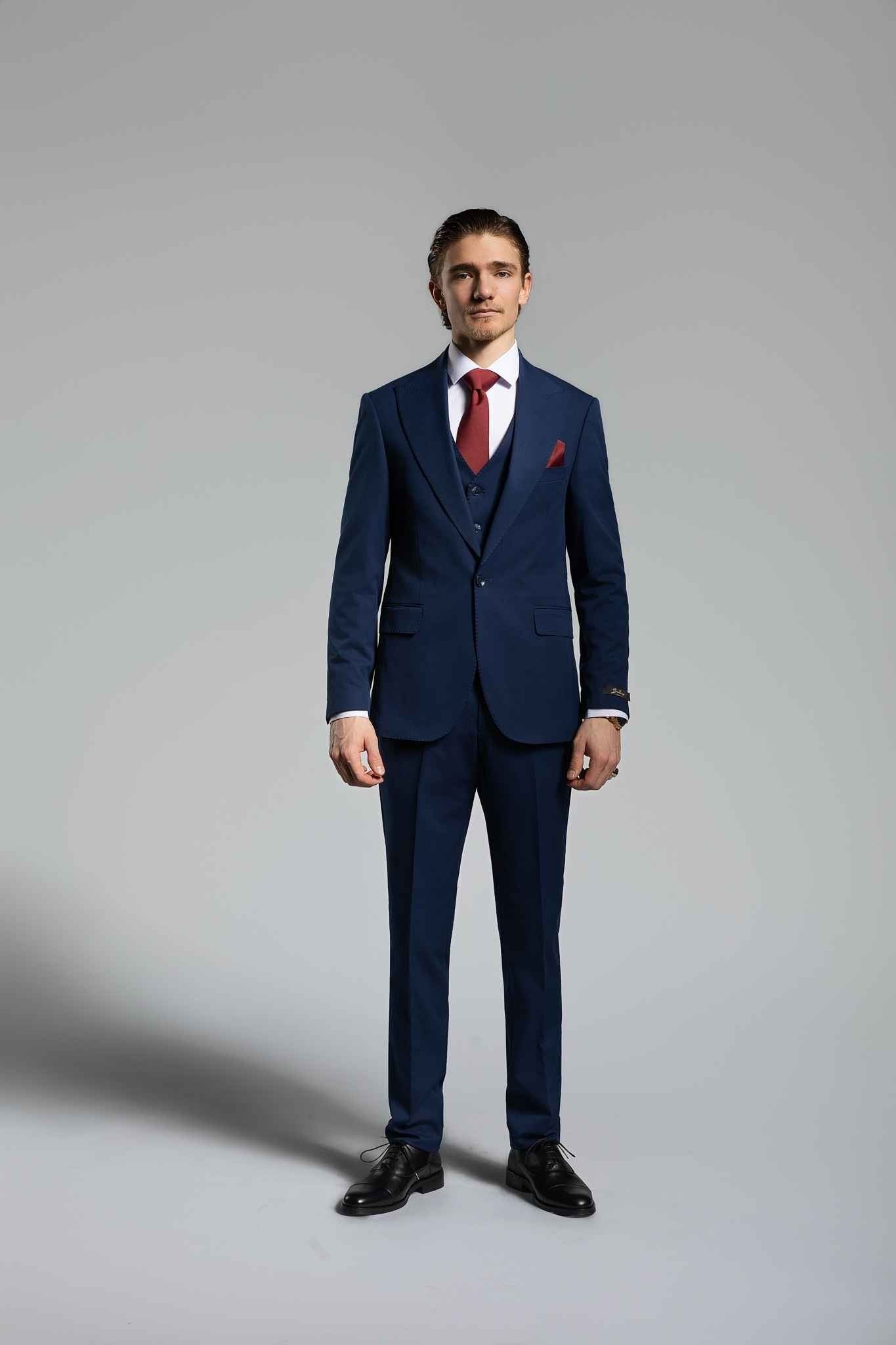 Business Suit dunkelblau – | Bellino Moda