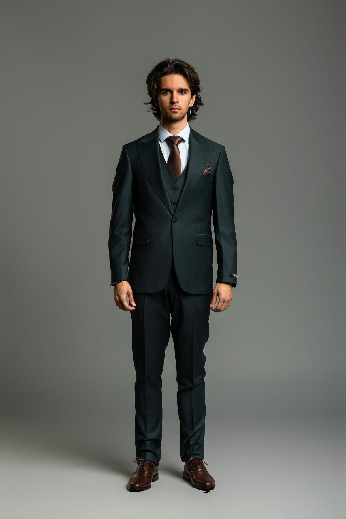 Business Suit dunkelgrün