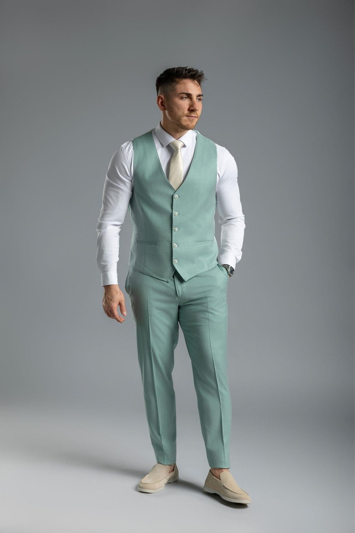 Business Suit dunkeltürkis