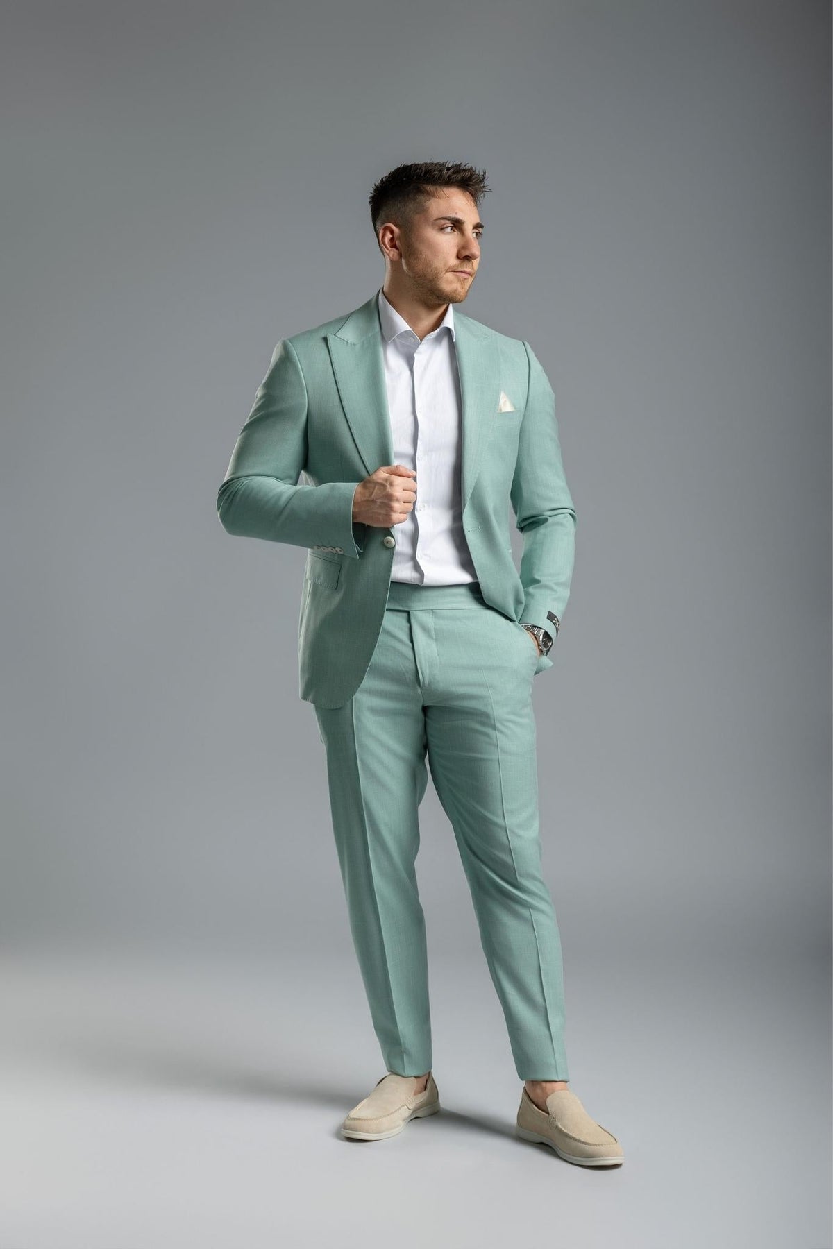 Business Suit dunkeltürkis