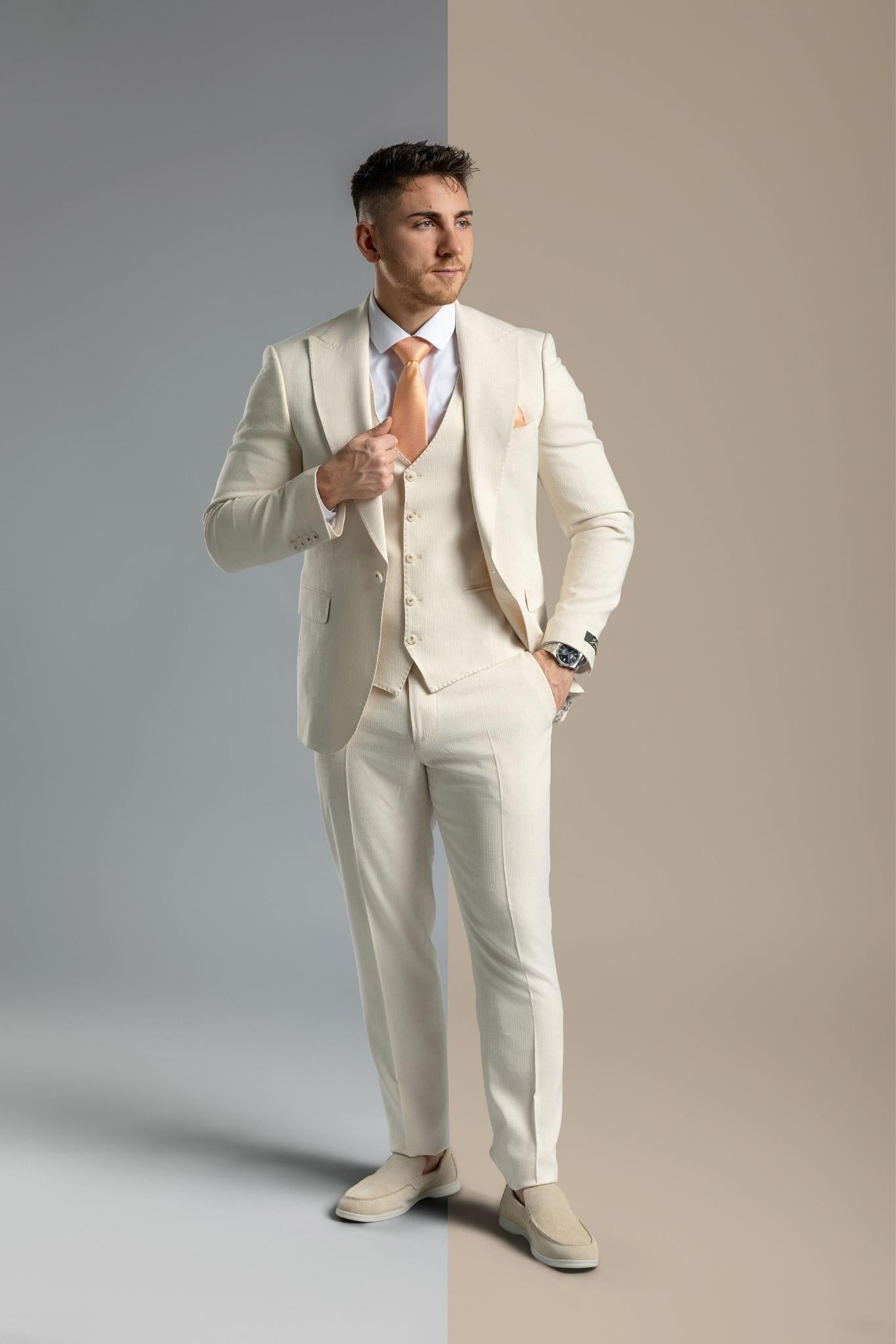 Business Suit hell - beige – | Bellino Moda