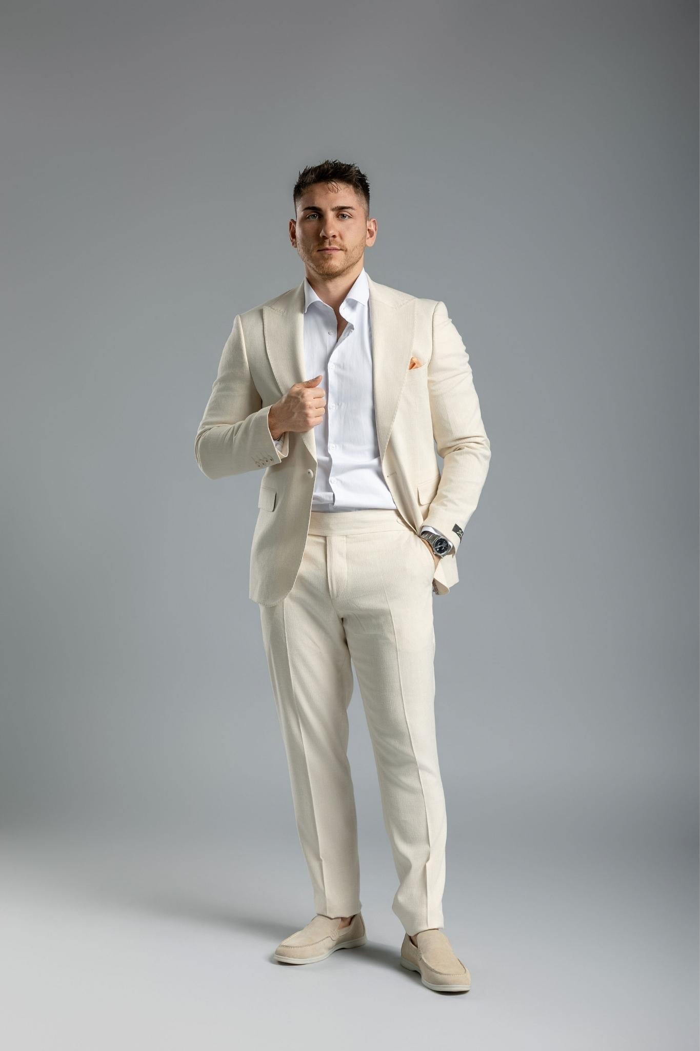 Business Suit hell - beige – | Bellino Moda