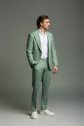 Business Suit hellgrün – | Bellino Moda