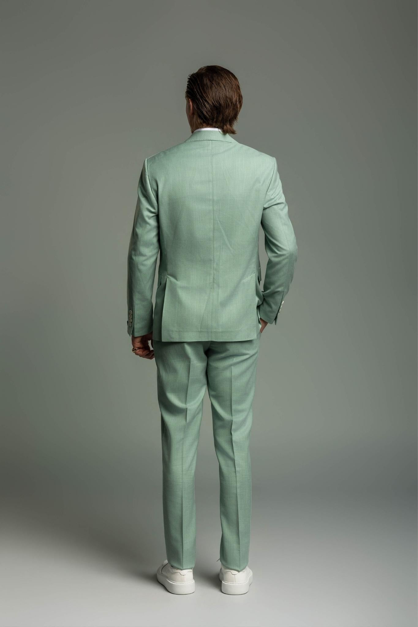 Business Suit hellgrün – | Bellino Moda