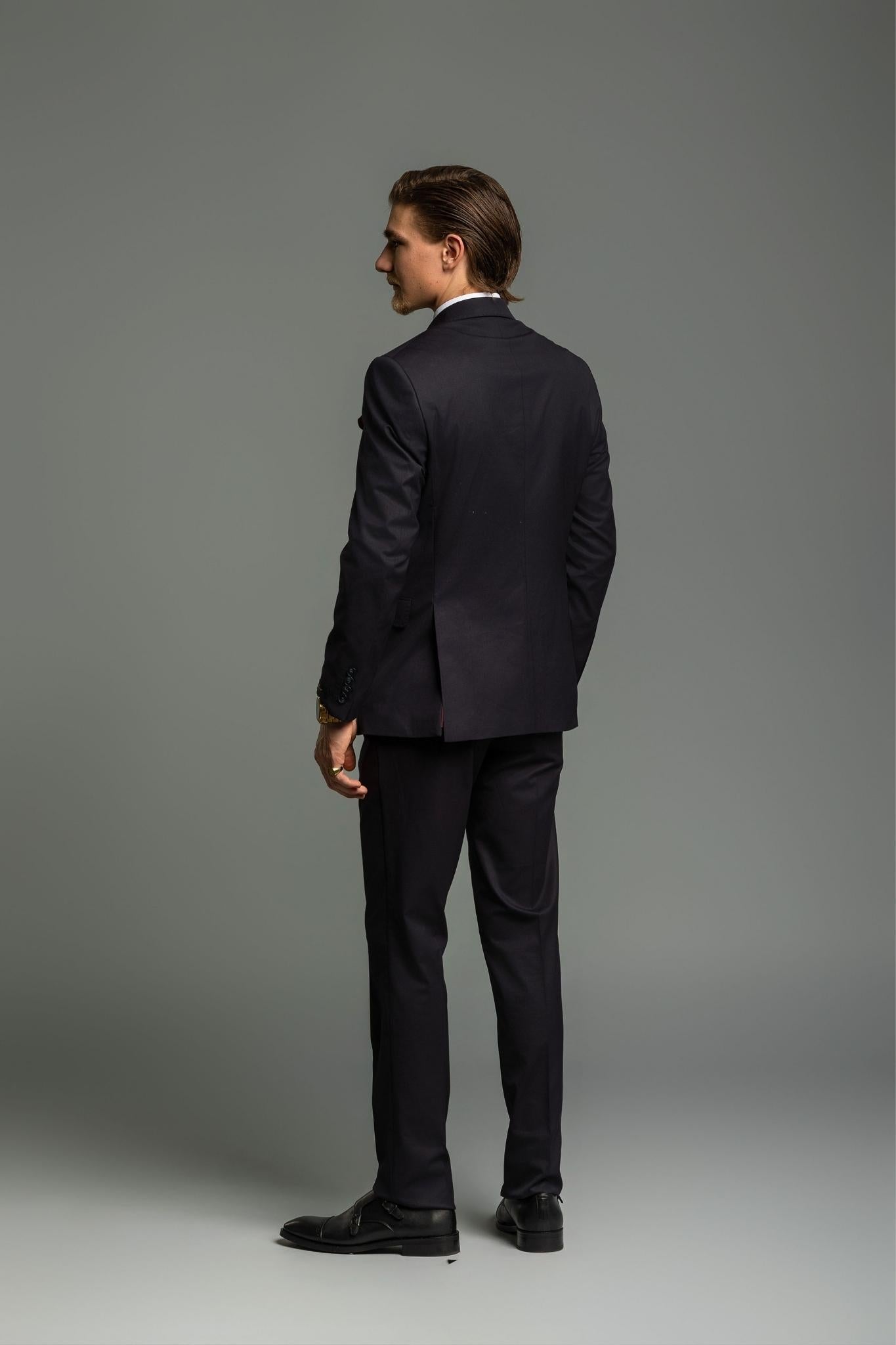 Business Suit pilotschwarz – | Bellino Moda