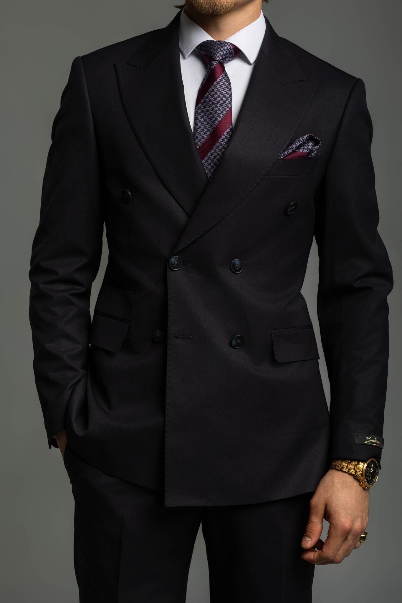 Business Suit pilotschwarz – | Bellino Moda
