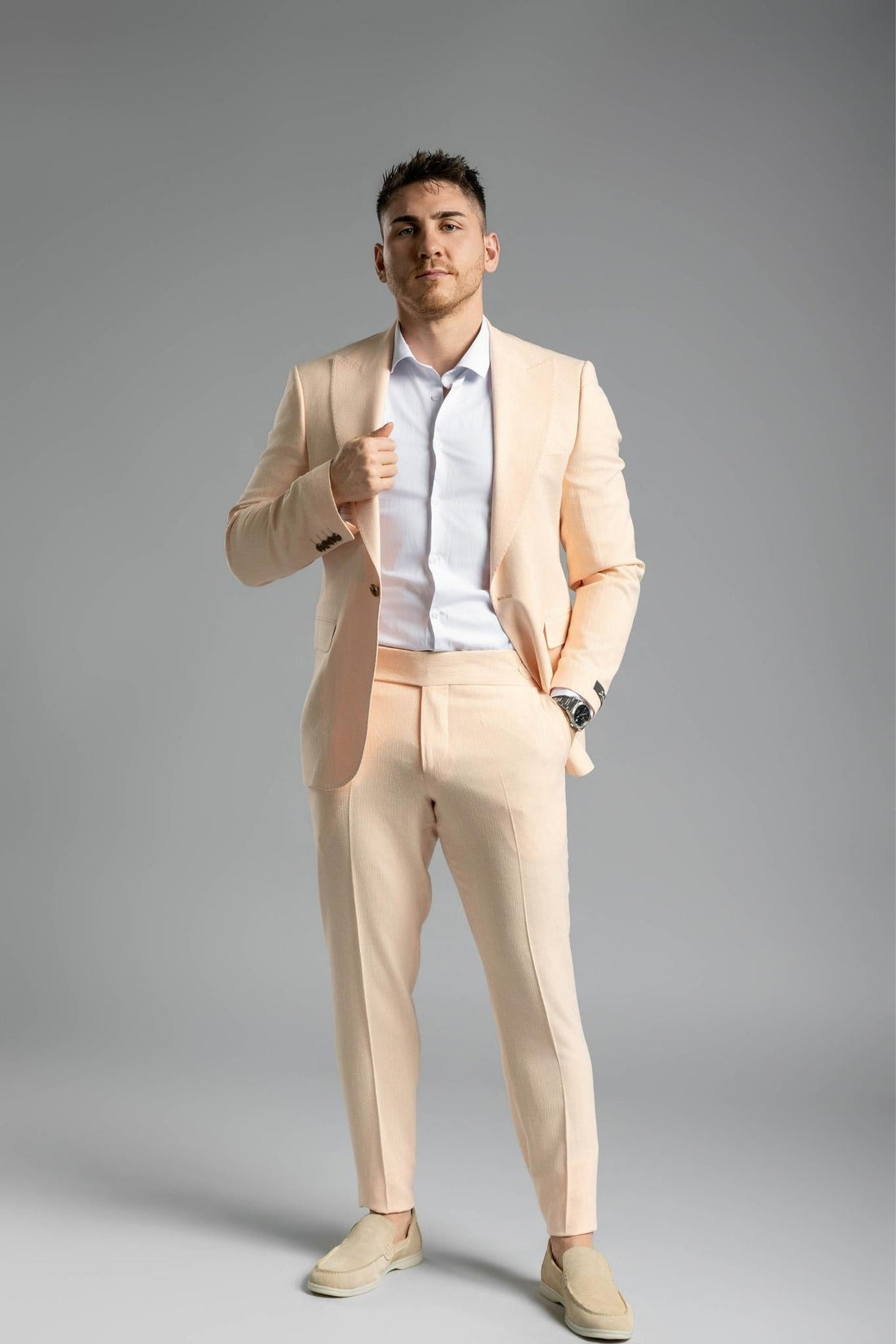 Business Suit sand - beige – | Bellino Moda