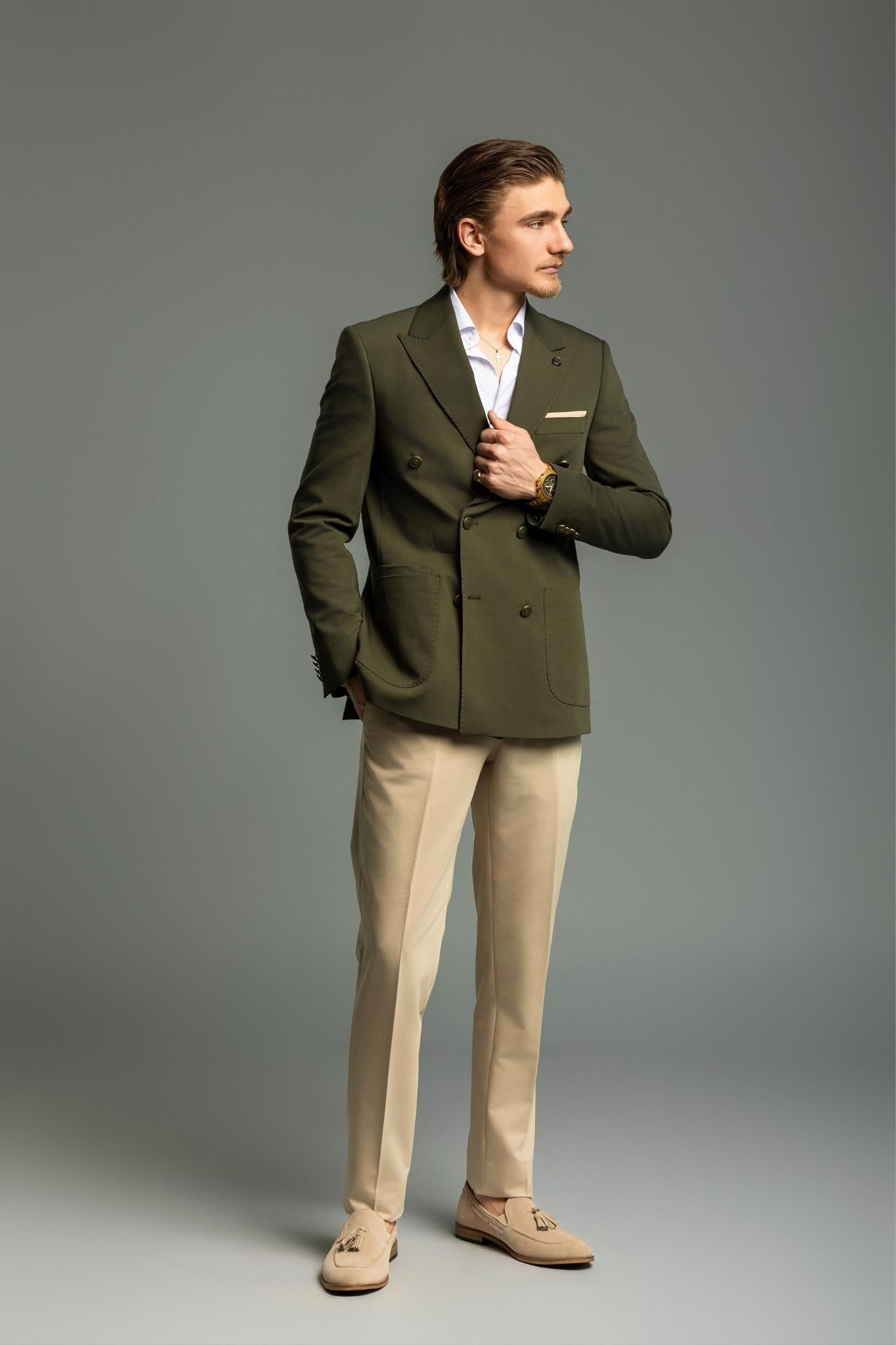 Business Suit spinatgrün – | Bellino Moda