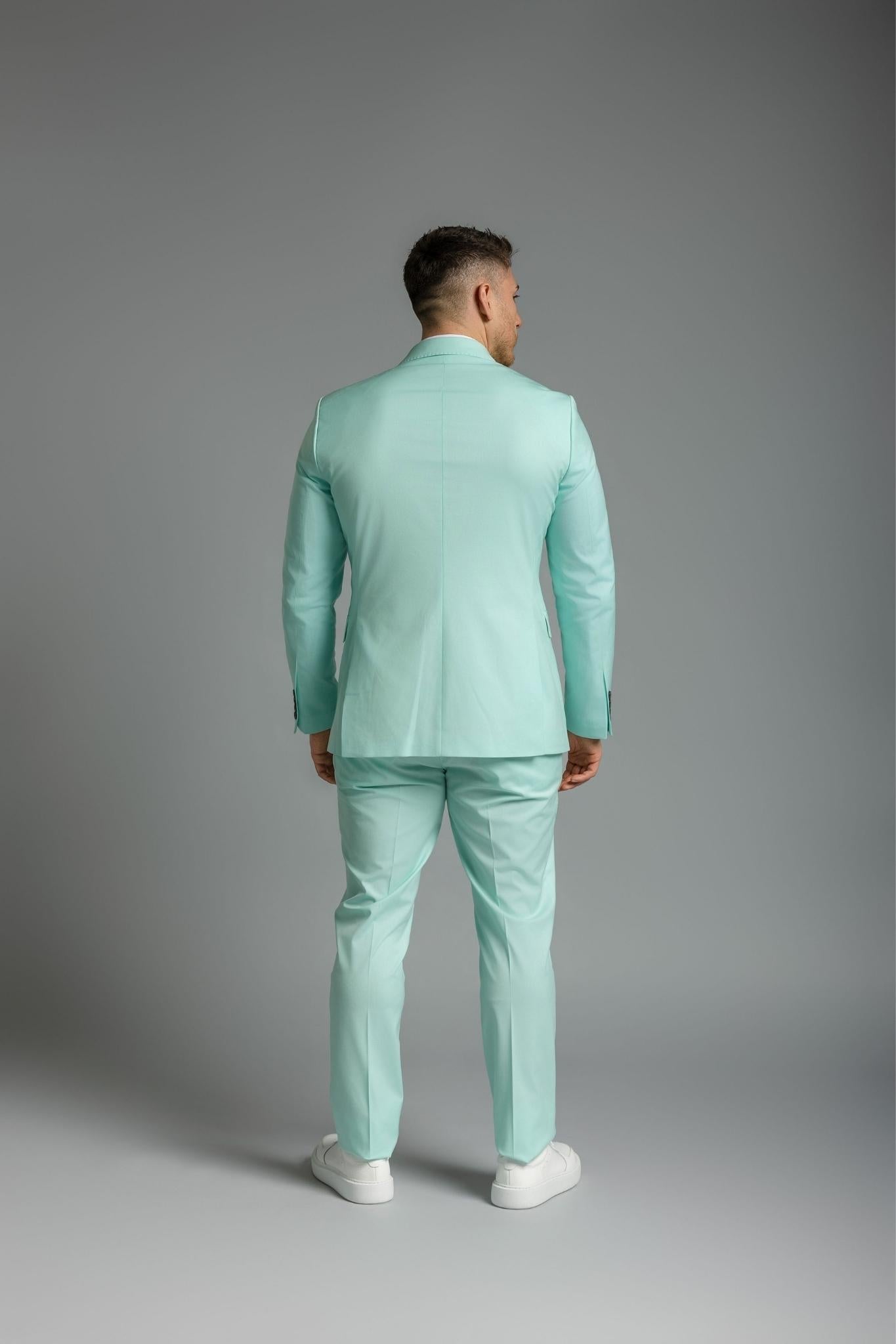 Business Suit türkis – | Bellino Moda