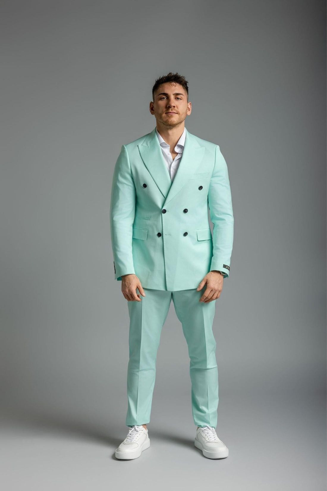 Business Suit türkis – | Bellino Moda