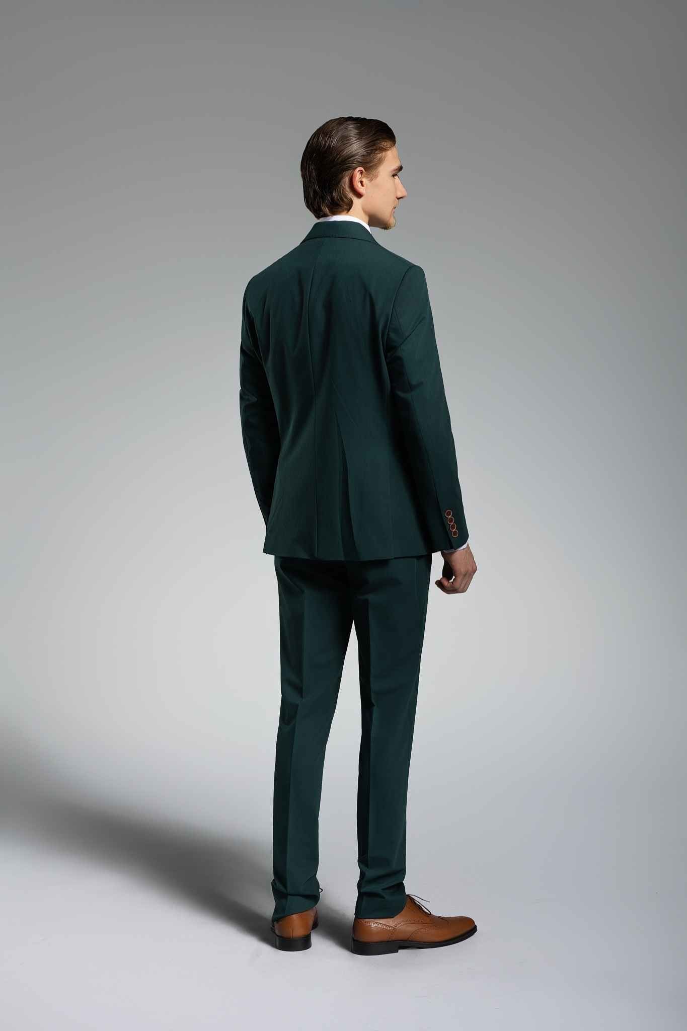 Businessanzug Tannengrün – | Bellino Moda