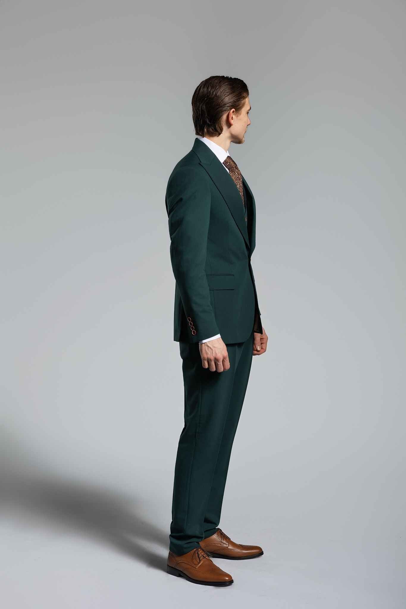 Businessanzug Tannengrün – | Bellino Moda