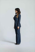 dunkelblau - gestreift Damenanzug – | Bellino Moda
