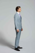 Eisblau Suit – | Bellino Moda
