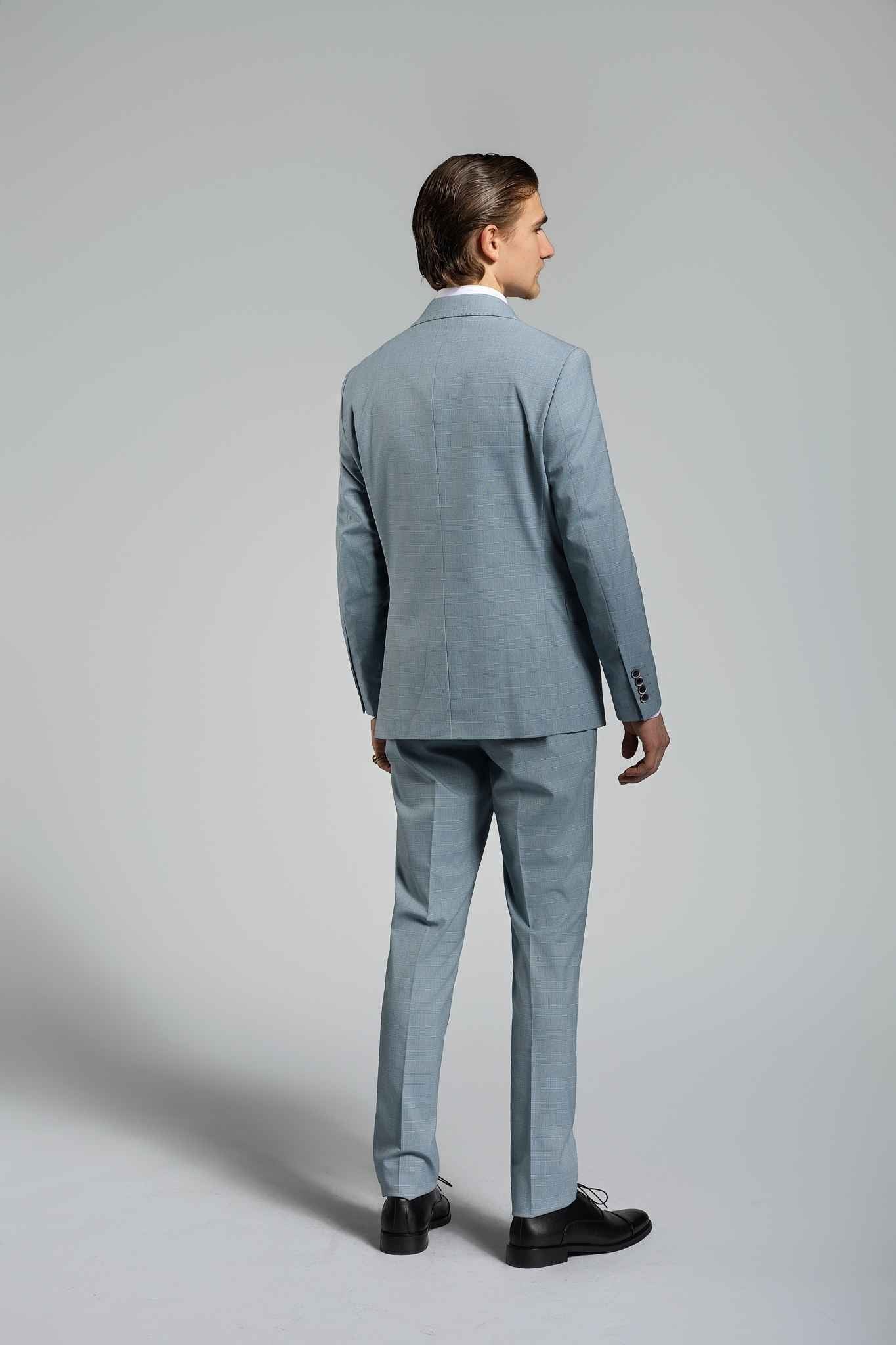 Eisblau Suit – | Bellino Moda