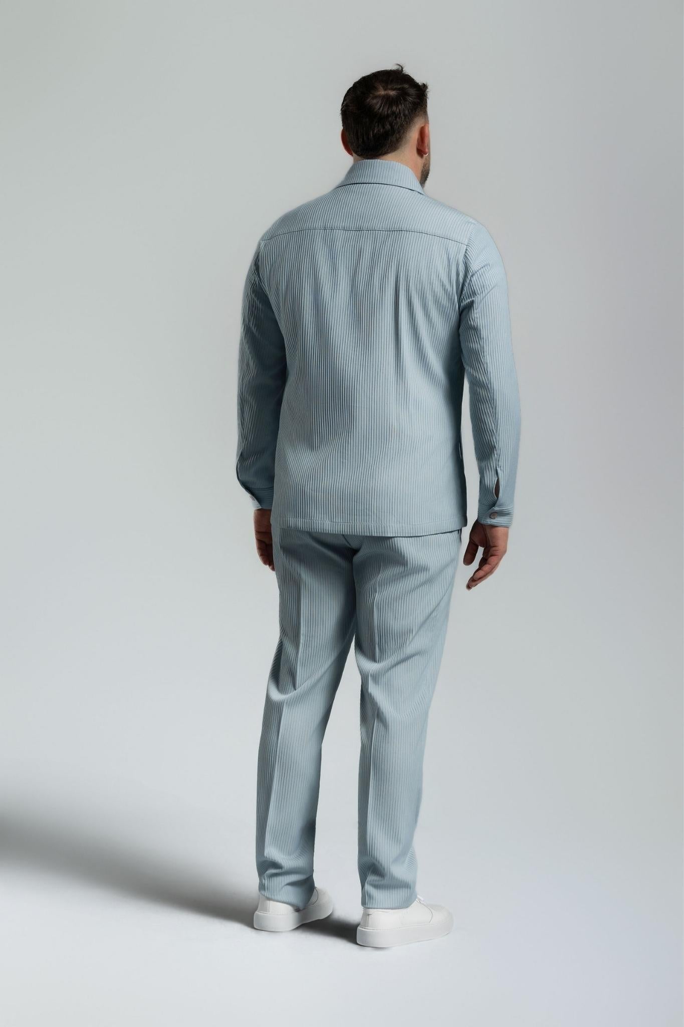 Elegant sweatwear babyblau – | Bellino Moda