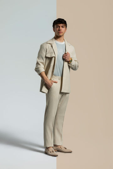 Elegant sweatwear beige – | Bellino Moda