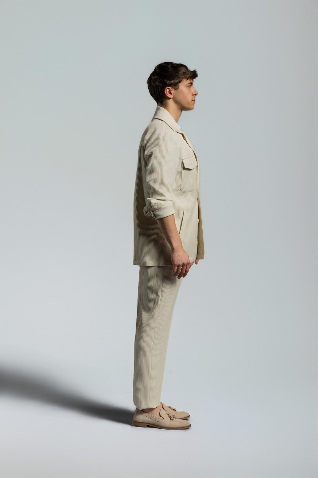 Elegant sweatwear beige – | Bellino Moda