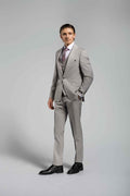 Grau Bussines Suit – | Bellino Moda