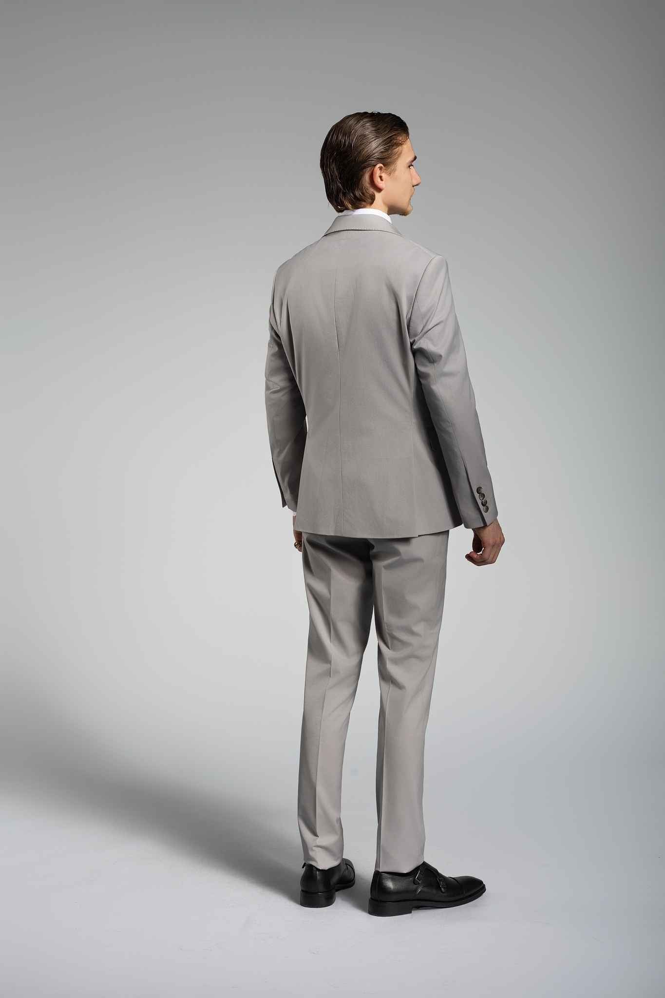Grau Bussines Suit – | Bellino Moda