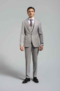 Grau Bussines Suit – | Bellino Moda