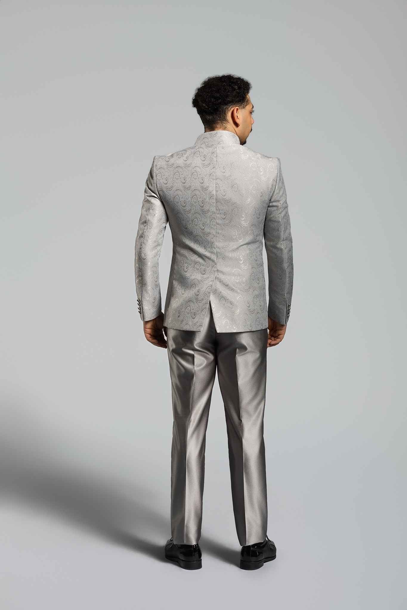 Grey Weeding Suit – | Bellino Moda