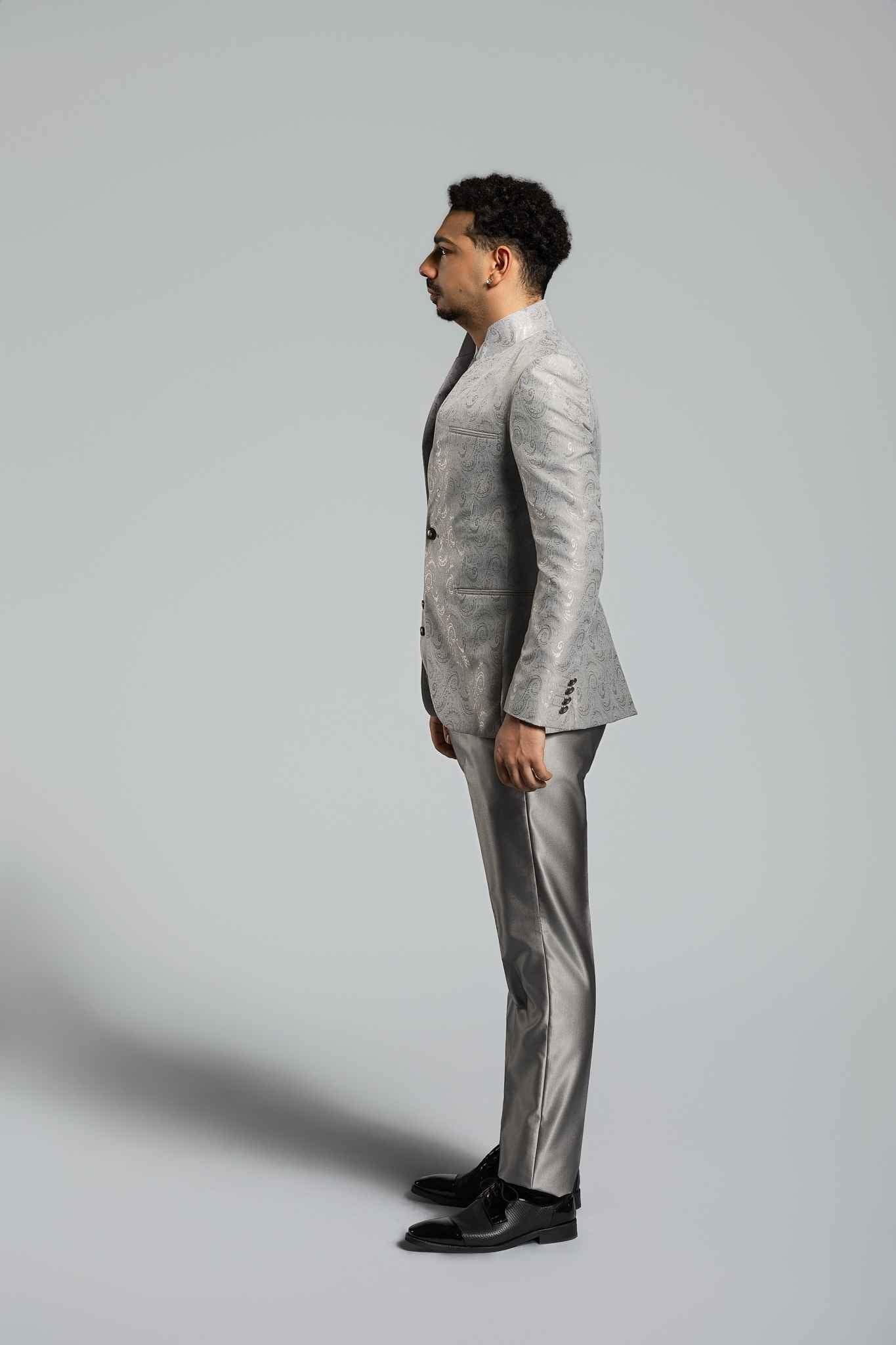 Grey Weeding Suit – | Bellino Moda