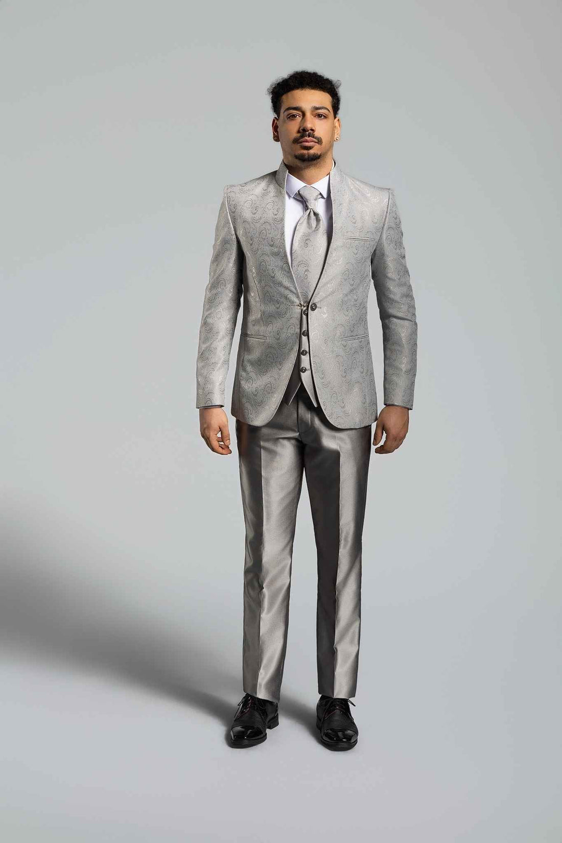 Grey Weeding Suit – | Bellino Moda