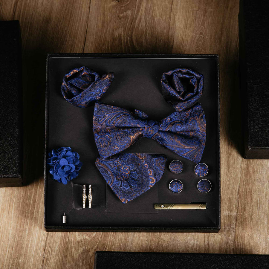 Imperial Dunkelblau – Herren Accessoire Set
