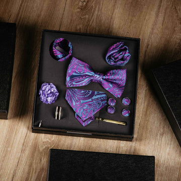 Imperial Hellviolet - Herren Accessoire Set – | Bellino Moda