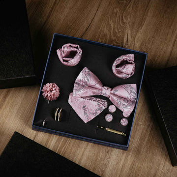 Imperial Rosa – Herren Accessoire Set – | Bellino Moda