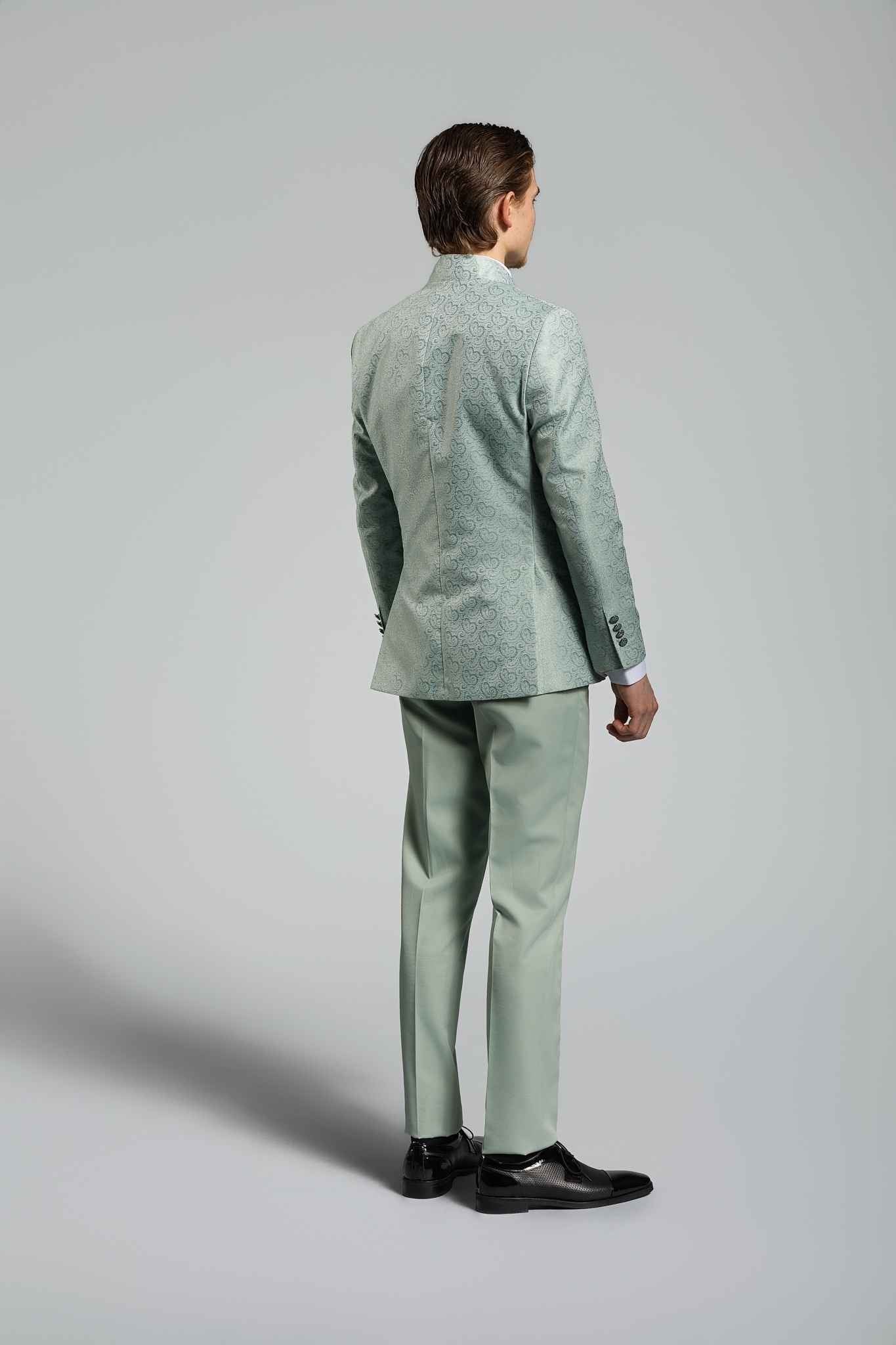 Pastelgrün Weeding Suit – | Bellino Moda