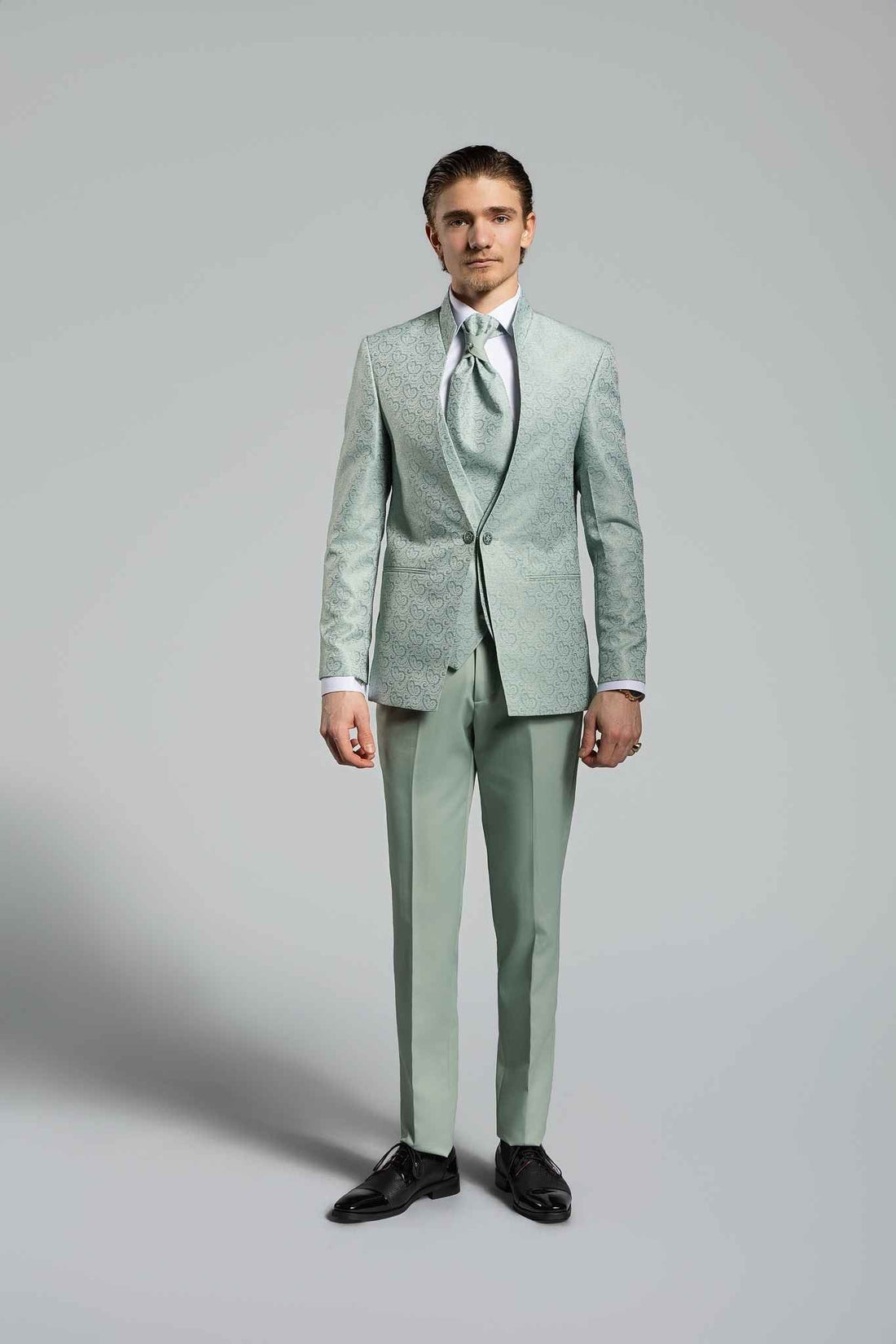 Pastelgrün Weeding Suit – | Bellino Moda