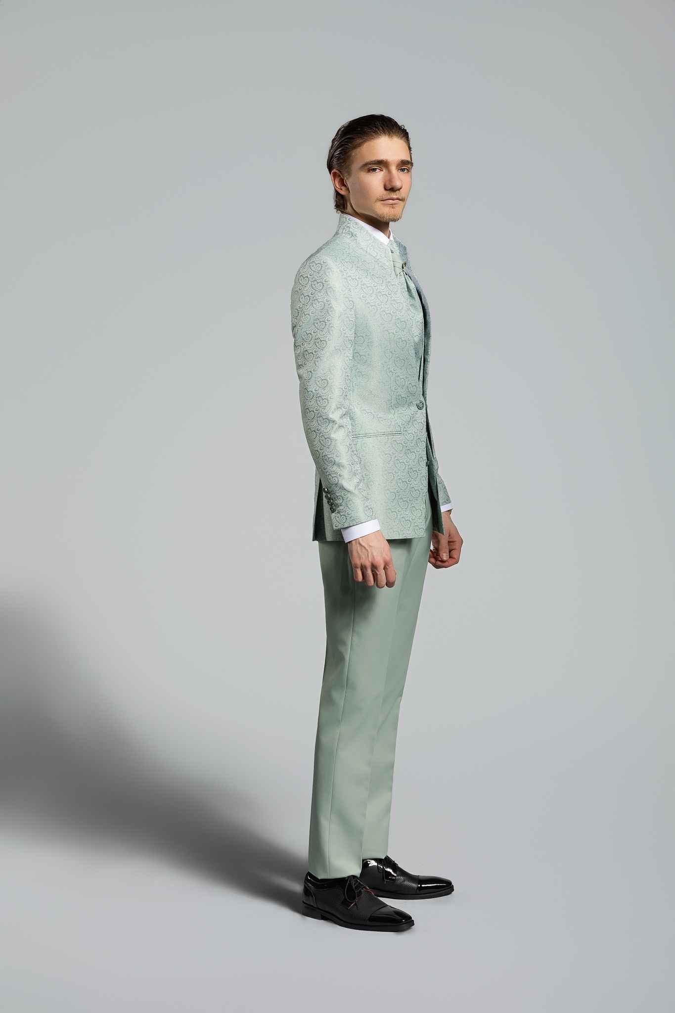 Pastelgrün Weeding Suit – | Bellino Moda