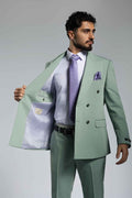 Pastellgrün Suit – | Bellino Moda