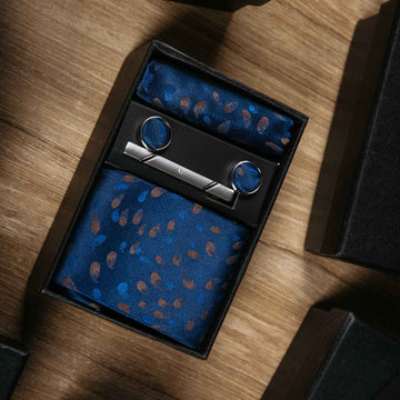 Signature Paisley – Navy Blue – | Bellino Moda