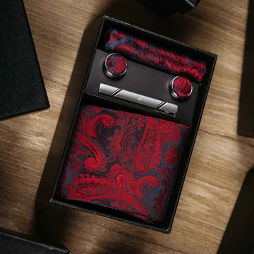 Signature Paisley – Rot – | Bellino Moda