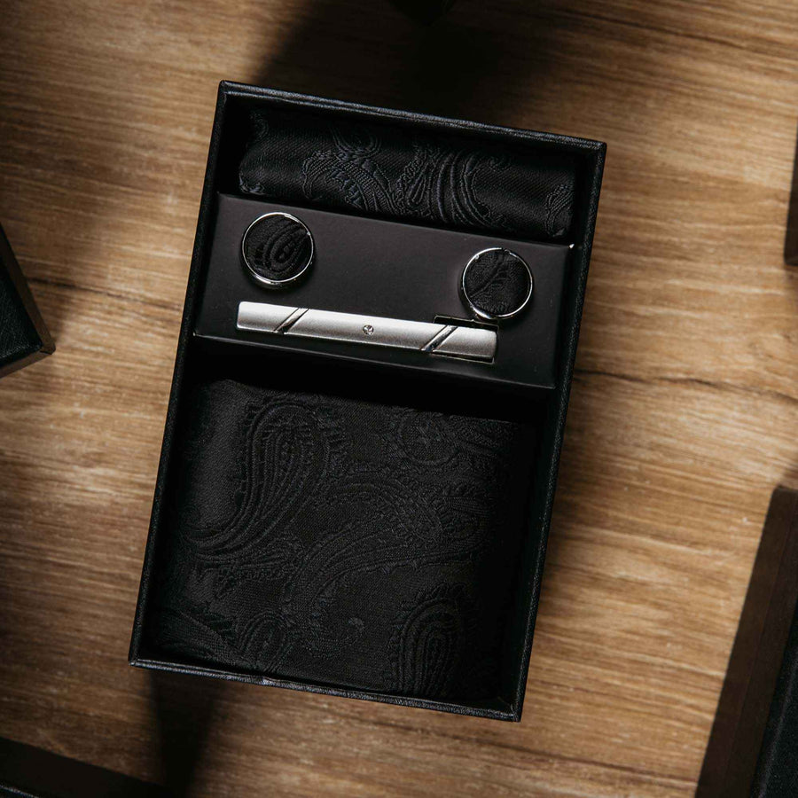 Signature Paisley – schwarz
