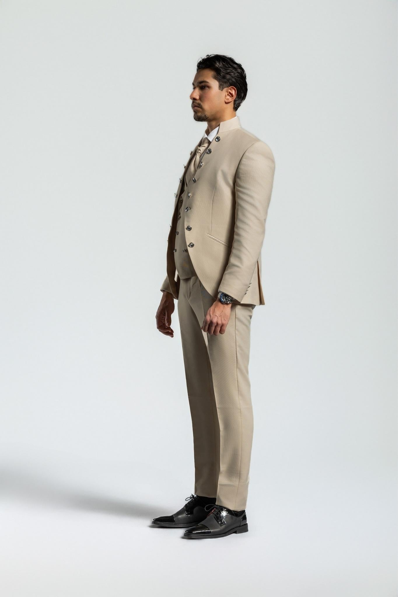 Smokinganzug beige – | Bellino Moda