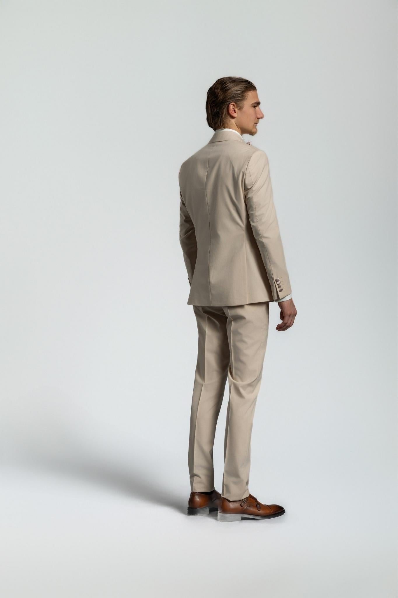 Smokinganzug Nilso beige – | Bellino Moda