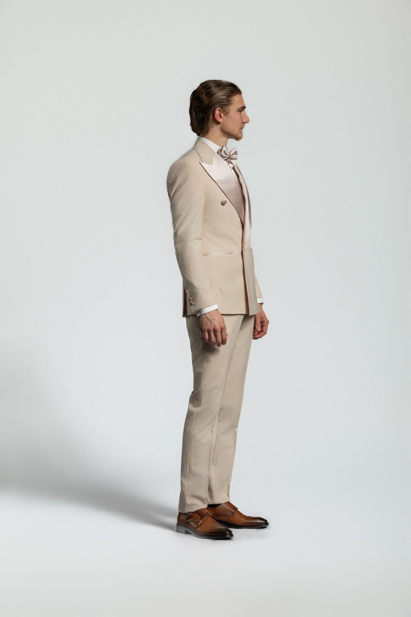 Smokinganzug Nilso beige – | Bellino Moda