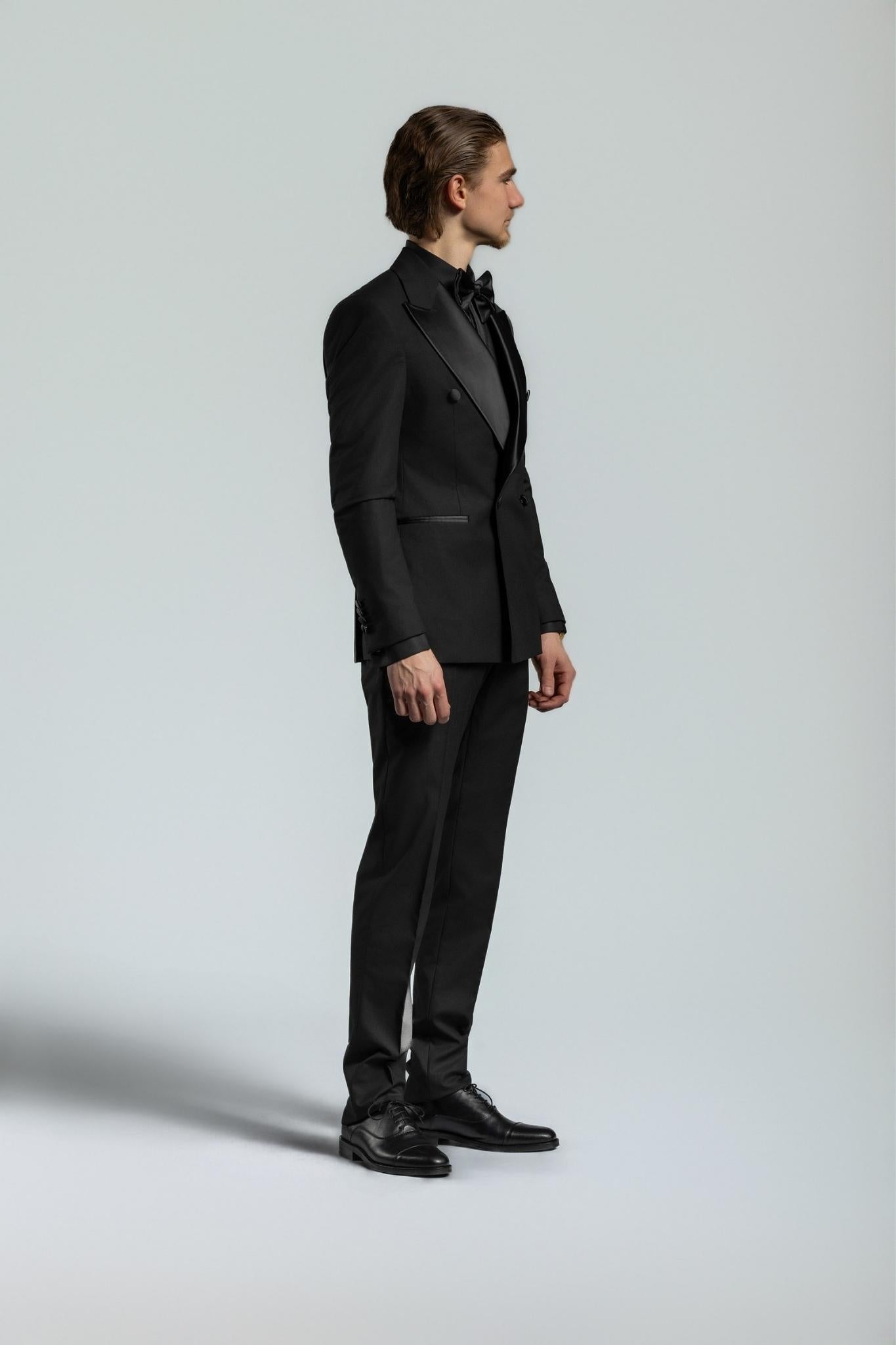 Smokinganzug Nilso black – | Bellino Moda