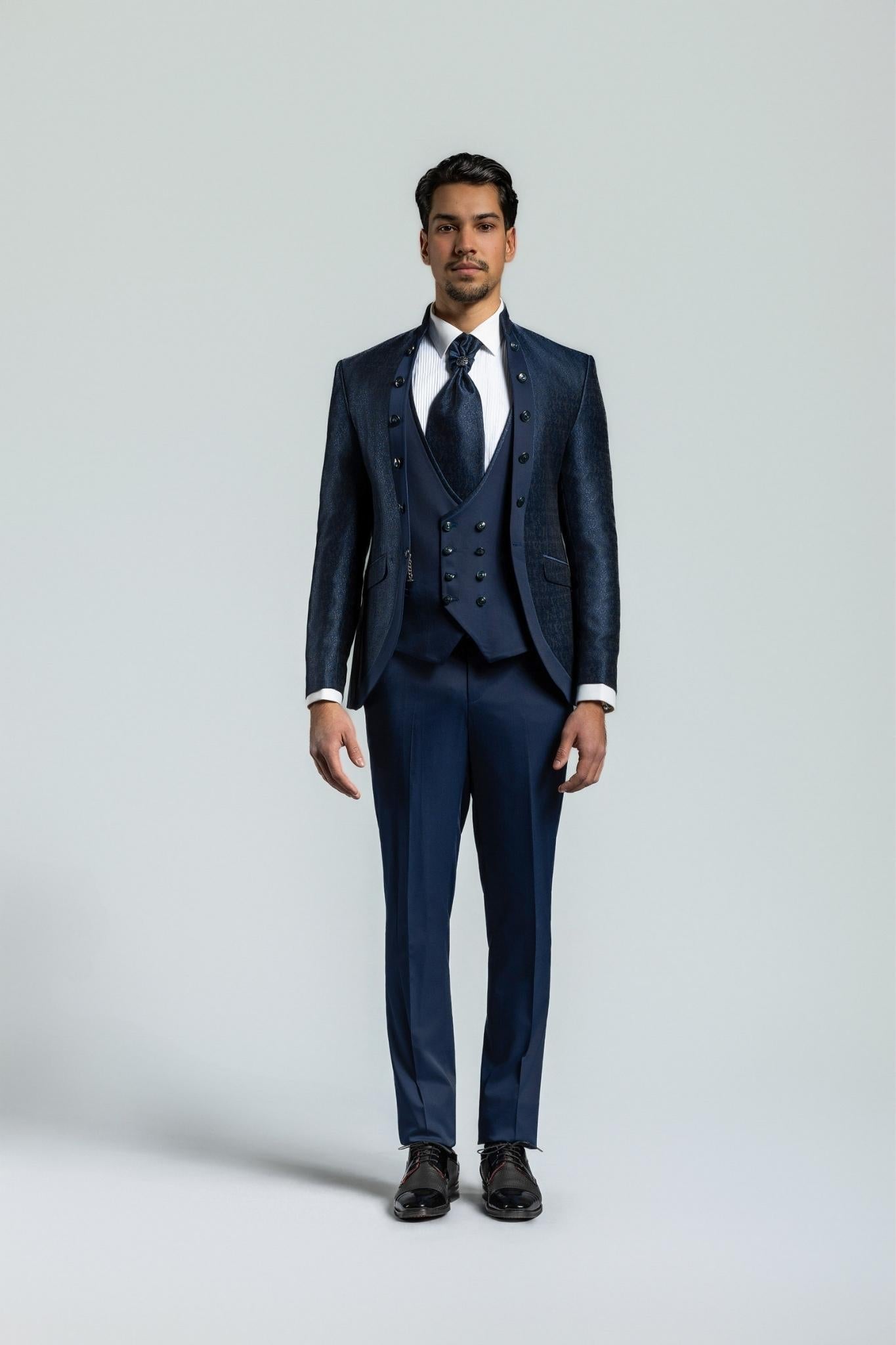 Wedding Smokinganzug blau – | Bellino Moda